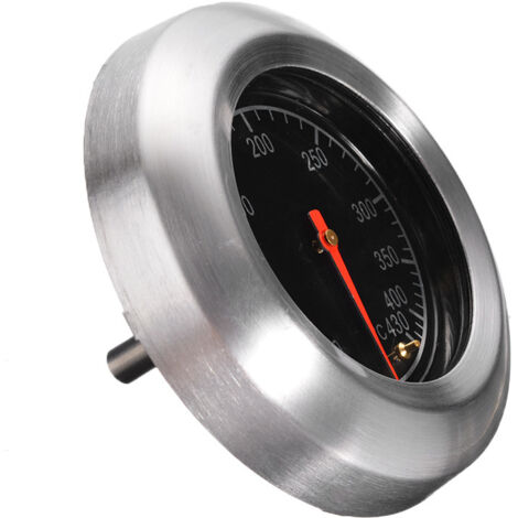 RGE Ustensiles de barbecue thermomètre de four thermomètre bimétallique en acier inoxydable thermomètre de four BBQ four à pizza 76mm 1 pièce