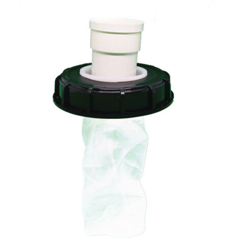 RGE Accessoires de baril de tonne IBC couvercle en plastique de baril de tonne 163mm avec filtre couvercle supérieur de baril de tonne filtre de baril de tonne (tête droite) (1/3)