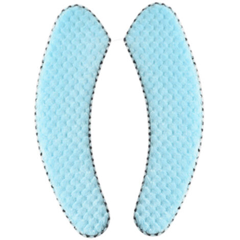 AGE Abattant WC Paires de Coussinets de Siège de Toilette pour Adultes Épais Rembourrés en Peluche Antidérapant Doux Lavable Coussin de Siège de Toilette Réchauffeur de Salle de Bain avec Ruban Adhési (1/3)