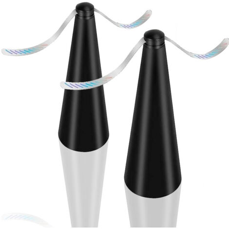 AGE Ventilateur Anti-Mouche, Lot de 2 répulsifs Anti-moustiques sans Utiliser de Produits Chimiques, pour éloigner Les Mouches et Les Insectes de la Nourriture, pour Camping Salle à Manger Jardin (Noi (1/5)