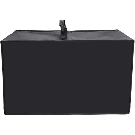 AGE Housse de protection pour grille-pain pour four à micro-ondes résistante à la chaleur, à l'eau et à la poussière (noire) (1/5)