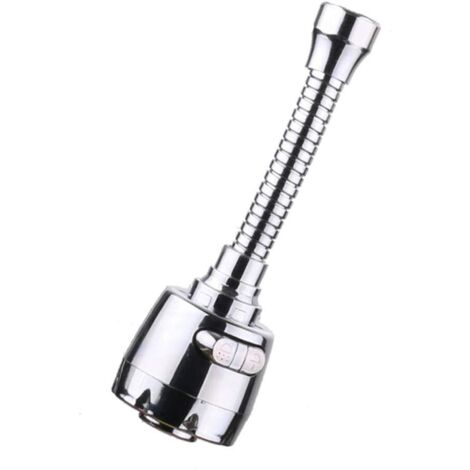 AGE Bec de robinet de cuisine avec tuyau pivotant à 360 degrés deux voies de bec ensemble d'extension de pulvérisation accessoires de robinet (1/5)
