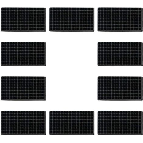 AGE Palette de germination des graines de 10pcs 128 Les combinaisons de semis de jardin cellulaire ont commencé les graines de croissance des graines 80g (1/5)
