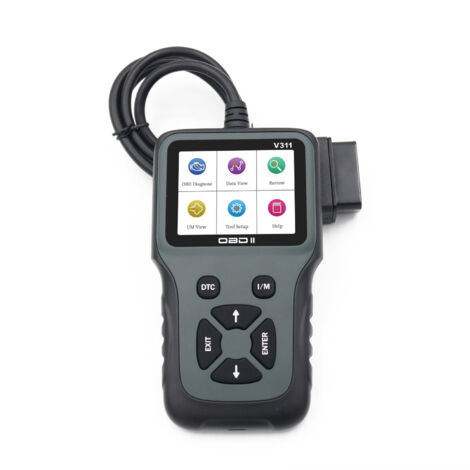 AGE V311 appareil de diagnostic OBD2 Scanner multilingue détecteur de défauts véhicule obd détecteur de code d'erreur moteur lecteur et supprimeur 156 88 24cm (1/4)