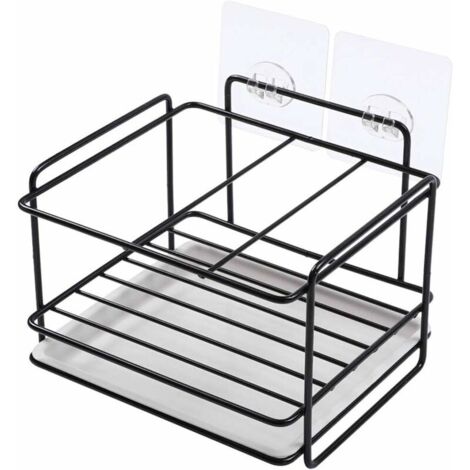 AGE Porte Éponge de Cuisine, Panier d'Évier, Organisateur d'Évier de Cuisine, Conception de Rangement Mural, pour Ranger le Lave-Vaisselle Liquide Savon Brosse Serviette Égouttoir Support Salle de Bai
