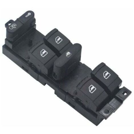 Interrupteur Commande Leve Vitre Bouton électrique pour Fenêtre 1J4 959 857 D pour Golf Jetta Bora Passat B5 Seat Leon Toledo 1J4959857D (1/4)