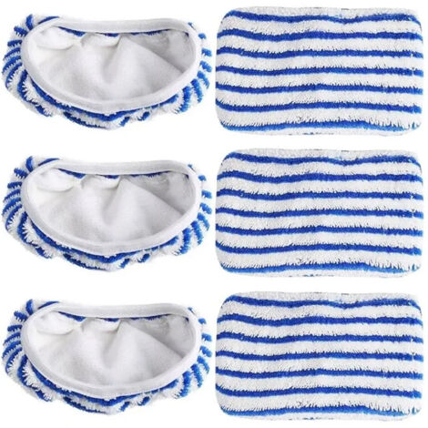 Basetbl – Lingettes pour nettoyeur vapeur Rowenta Clean and Steam – Lot de 6 pièces – Compatibles avec RY7517WH, RY7535WH, RY7557WH – Nettoyage efficace (1/5)