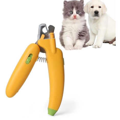Coupe Ongles - LED - Professionnel - Pour Chats et Chiens - Acier Inoxydable (1/4)