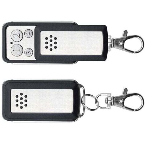Telecommande Portail, 2 Pièces Télécommandes de Garage 433,92 MHz, Bip Portail Universelle pour 114253 104257 104251, Compatible avec A-vid-sen, Ex-tel, T-hom-Son, 4 Boutons (1/5)