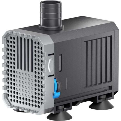 CHJ-500-10 Pompe de Bassin ECO - 60 x 80 x 45 mm - débit max. 500 l/h / 7 W / refoulement max. 0,9 m - avec câble 10 m - Filtration Circulation Écumeur eau jardin étang