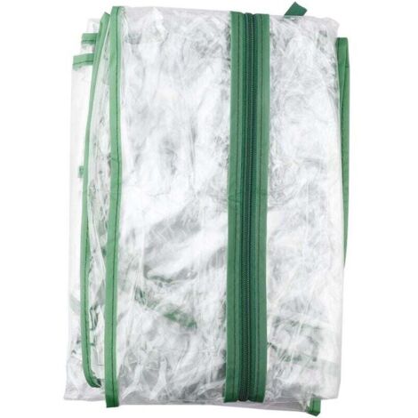 Housse de rechange pour serre à 3 étages en plastique transparent pour mini serre - Pour cadre extérieur à 3 étages - Accessoires de jardin (sans cadre) (1/5)