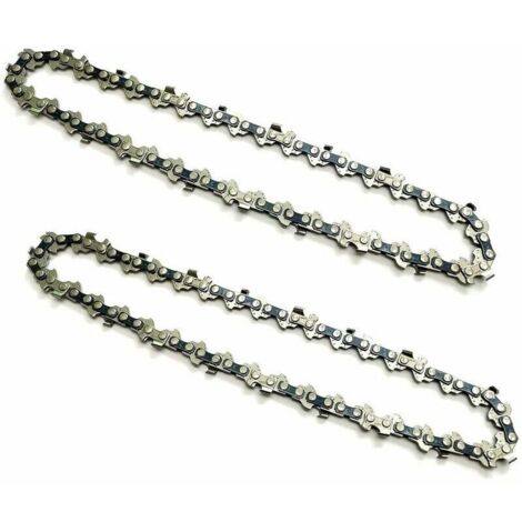 2Pièces 6 pouces chaînes de scie à chaîne pour mini tronçonneuse rechargeable à main chain,Pas de la chaîne1/4,Jauge de la chaîne 0.043/1.1mm,Maillons d'entraînement 37DL,Longueur de coupe utile15cm,d (1/5)