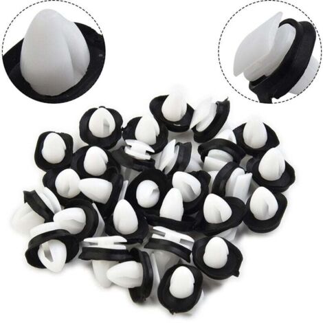 Lot de 100 Agrafe Garniture Fixation Clip Panneau Joint Porte Pour Fiat Ducato 71728806,8565.43, 856543 (1/4)