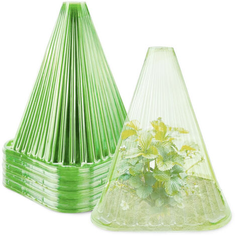 Cloche en Dôme Réutilisable pour Plantes – Protection Contre le Gel, Cloches de Jardin Hautes,de DEBUNS (1/5)