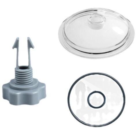 Valve de libération d'air et joint torique de rechange pour pompe à filtre Intex 10460 10264-2 + couvercle de la trappe (1/5)