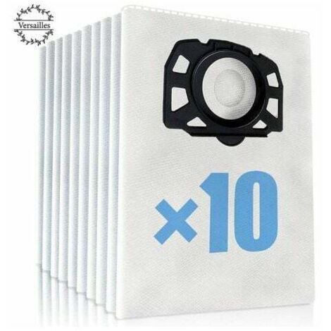 10 pcs sac aspirateur karcher sac aspirateur WD4 WD5 WD6 WD4 Premium WD5 sac karcher premium MV4, MV5 et MV6 Sacs filtrants anti-poussière pour Karcher (1/5)