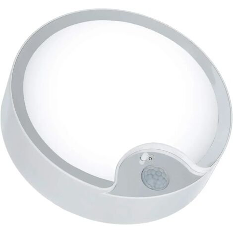Beijiyi – Plafonnier LED à détecteur de mouvement – 300 lumens – Installation rapide – Pour greniers, garages, couloirs et escaliers – 19cm - 300LM (1/5)