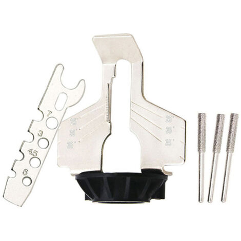 Meuleuse électrique, affûteuse de chaîne, accessoires pour outils électriques, affûteuse de chaîne de scie, outil d'affûtage de dents de scie, outil d'affûtage de dents orange (1/5)