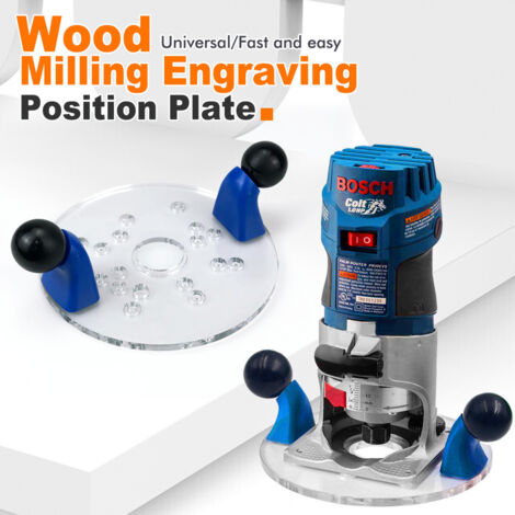 Table de Montage Fixe pour Défonceuse – Transformation en Fraiseuse d'Atelier pour Rainurage et Découpe