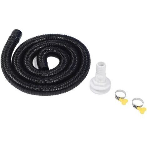 BARKBUSTERS Kit d'installation de Pompe de Cale, Tuyau de Pompe de Cale, Fonctionnement Efficace, Anti-fuite, Durable 1-1/8 Pouces pour Pompes de Cale avec Sortie de 1-1/8 Pouces A (1/4)