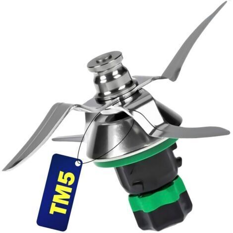 BARKBUSTERS  Couteau Thermomix TM5 Jeu de Couteaux et Joint - pour Vorwerk Thermomix TM5 Robot Cuisine - Accessoires cuisine et cuisson