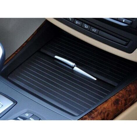 BARKBUSTERS Console Centrale Arrière avec Obturateur Store Enrouleur et Support Verre pour BMW X5 X6 E70 E71 E72 (1/4)