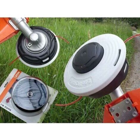 BARKBUSTERS Tête de débroussailleuse pour Stihl Autocut 46-2 Tête de débroussailleuse FS160 260 FS310 FS360 FS410 FS450 FS460, Noir+Blanc