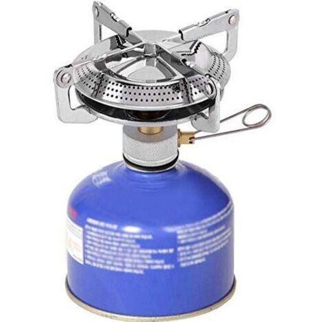 BARKBUSTERS Réchaud de Camping avec Adaptateur de Réservoir de Gaz Randonnée équipement de Camping Pique-nique Cuiseur Brûleur pour L'extérieur (1/4)