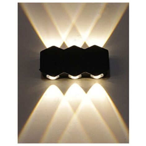 BARKBUSTERS 6 LED Applique extérieure Intérieur et extérieur LED étanche blanc chaud lumière applique murale terrasse lampe