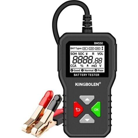 BARKBUSTERS  Testeur de Batterie AUTO 6V 12V 24V BM550 Analyseur Numrique pour Voiture Camion Moto ATV Bateau