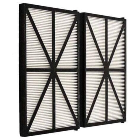 BARKBUSTERS Lot de Filtres pour Robot Tiger Shark - RCX70101PAK2 - Noir-2 Panneaux
