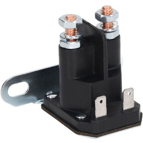 BARKBUSTERS Pièce de Rechange D'accessoires de Tracteur de Pelouse de Solénoïde de Relais de Démarreur de DC 12V de Cuivre D'abs en Aluminium pour MTD 725 04439B