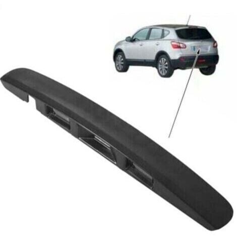 BARKBUSTERSPoignée de coffre arrière 90812JD20H pour Nissan Qashqai avec caméra et trou de serrure, compatible avec Qashqai J10 JJ10 2007-2013