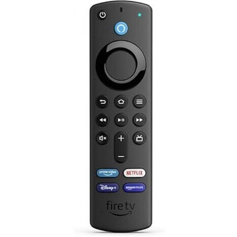 BARKBUSTERSTélécommande vocale Alexa (3e génération) pour Fire TV, avec boutons de commande TV, appareil Fire TV compatible requis, modèle 2021