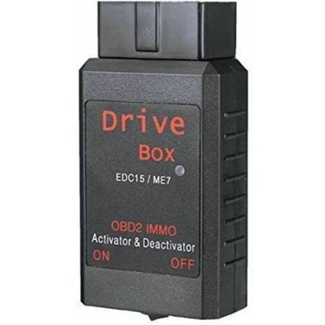 BARKBUSTERSDrive Box EDC15/ME7 OBD2 IMMO Désactivateur Activat OBD2 Drive Box IMMO Désactivateur Activateur Accessoires de voiture