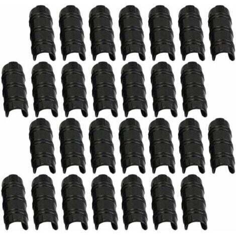 BARKBUSTERS30pcs 32mm Serre Clips,Pinces à Tuyau pour la Fixation des Housses au Jardin Serres,des Films,des Plantes,TRIMEC