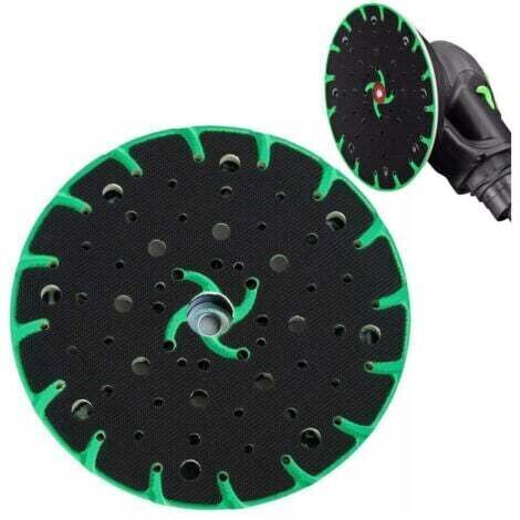 BARKBUSTERS150 mm avec aspiration de poussière  de raccordement M8  remplacement du festool plateau ponceuse, compatible avec le ponceuse excentrique 150mm--TRIMEC