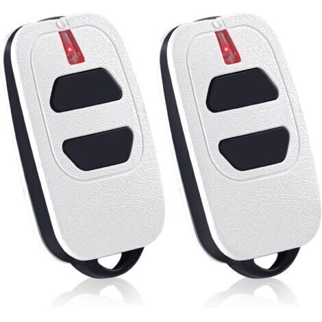 BARKBUSTERSTelecommande Portail 433,92MHz Compatible avec DEA GTI2/4, GT2/4, Mio TR2/4, Mio TR2N/4N Télécommande pour Porte de Garage, Lot de 2