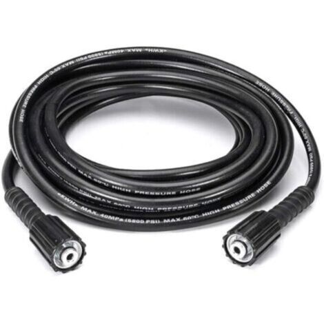 BARKBUSTERSRaccord de tuyau de lavage haute pression 10M M22 pour pistolets à eau haute pression, tuyaux haute pression, accessoires de lavage pour Kärcher standard M22-14mm filetage femelle torsadé. (1/4)