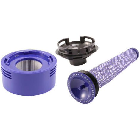 BARKBUSTERS Pour aspirateur Dyson V7 V8 : Installation du moteur, capot arrière, kit de filtres avant et arrière, capot arrière du moteur
