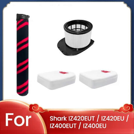 BARKBUSTERS Brosse rotative, filtre HEPA, filtre en feutre mousse pour aspirateur balai sans fil Shark IZ420EUT/IZ420EU/IZ400EUT/IZ400EU - Pièces détachées (1/5)
