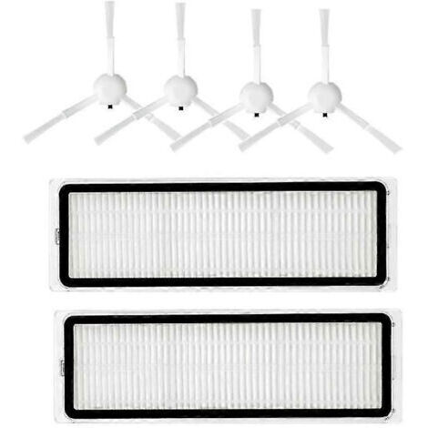 BARKBUSTERS Kits d'accessoires pour balais à brosse latérale avec filtre, compatibles avec les balais Bot L10s Ultra.