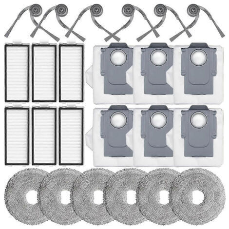 BARKBUSTERS Kit d'accessoires pour pièces de rechange pour aspirateur robot Roborock Saros Z70