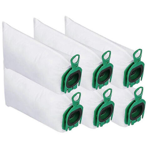 BARKBUSTERS Sacs de rechange pour aspirateurs Vorwerk Kobold VK100, VB100, VB 100 et FP100.