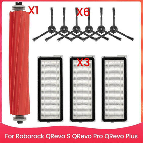 BARKBUSTERS Pièce de rechange QRevo S pour aspirateur robot Roborock QRevo S, QRevo Pro, QRevo Plus