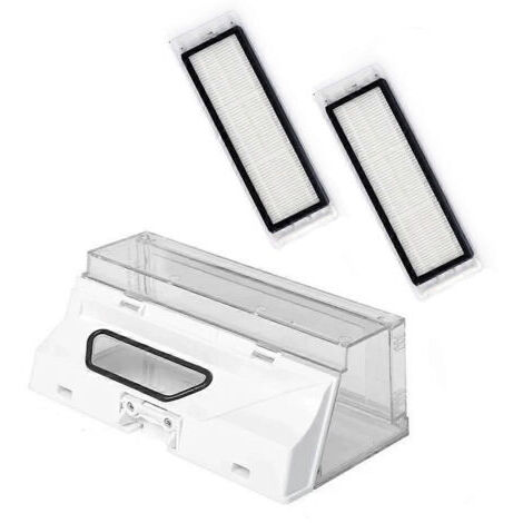 BARKBUSTERS Bac à poussière pour aspirateur robot Roborock T6 T4 S50 S52 S51 S55 - Accessoires et pièces détachées pour filtre et bac à poussière