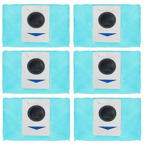 BARKBUSTERS Lot de 6 sacs à poussière pour aspirateur robot Deebot X1 Omni / T10 Omni - Accessoires et pièces détachées
