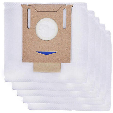 BARKBUSTERS Sac à poussière 5 pièces pour ECOVACS DEEBOT T8 T8 + T8 AIVI T8 AIVI + T8 MAX N8 + N8 Pro + T9 + DX93 DDX96 aspirateur C