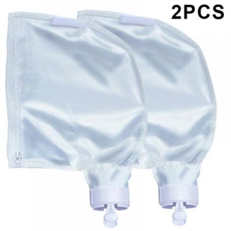 BARKBUSTERS Sac filtrant pour nettoyeur de piscine Polaris, 280, 480, pièces détachées pour filtres Polaris, réutilisable, lot de 2
