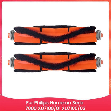 BARKBUSTERS Lot de 2 brosses principales de rechange pour aspirateur Homerun série 7000 XU7100/01 XU7100/02 et spa